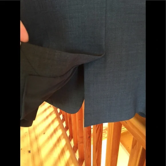 Theory Grey One-Button Blazer - Picture 9 of 11